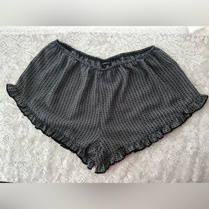 Brandy Melville Black and White High Waist Shorts